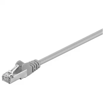 Goobay | Καλώδιο patch CAT 5e, F/UTP | Γκρι βύσμα RJ45 αρσενικό (8P8C) | Βύσμα RJ45 αρσενικό (8P8C)