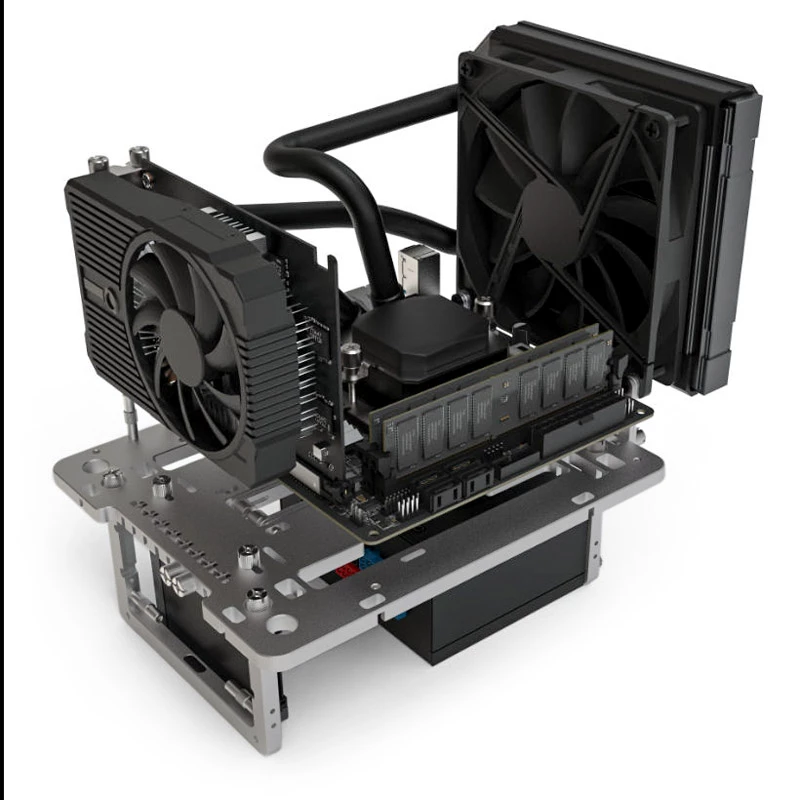 Streacom Benchtable BC1 Mini V2 Titan — συμπαγές benchtable με συμβατότητα ATX