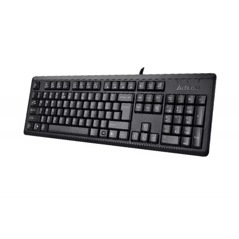 A4Tech KR-92 Πληκτρολόγιο Καθολικό USB QWERTY Αγγλικά Μαύρο