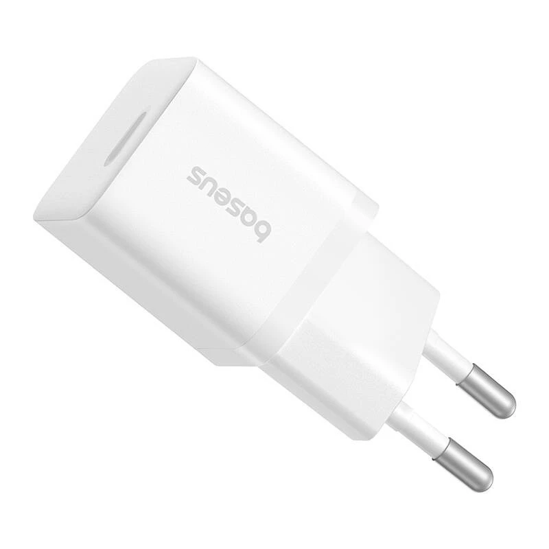 Baseus P10110909213-00 USB-C GaN5 mini 25W Φορτιστής Ρεύματος Λευκό