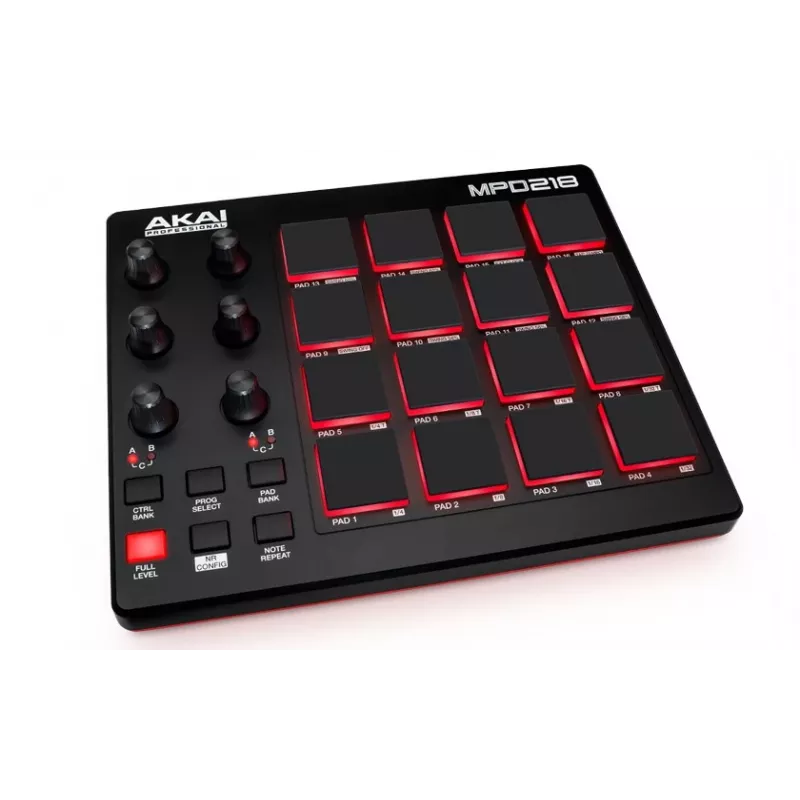 Audio Mixer Akai MPD218 Μαύρο 16 Pads USB MIDI Controller