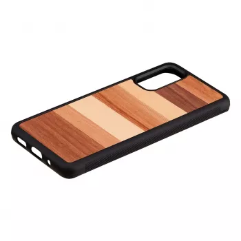 Θήκη κινητού man and wood Galaxy S20 μαύρο — Προστατευτική θήκη για Samsung Galaxy S20