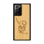 Θήκη προστασίας man and wood για Samsung Galaxy Note 20 Ultra – σχέδιο γάτας με ψάρι