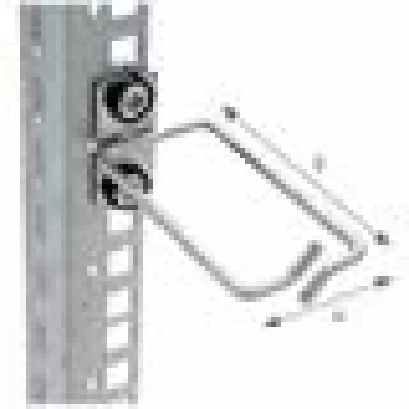 Δακτύλιος διαχείρισης καλωδίων Triton D1 80x80mm