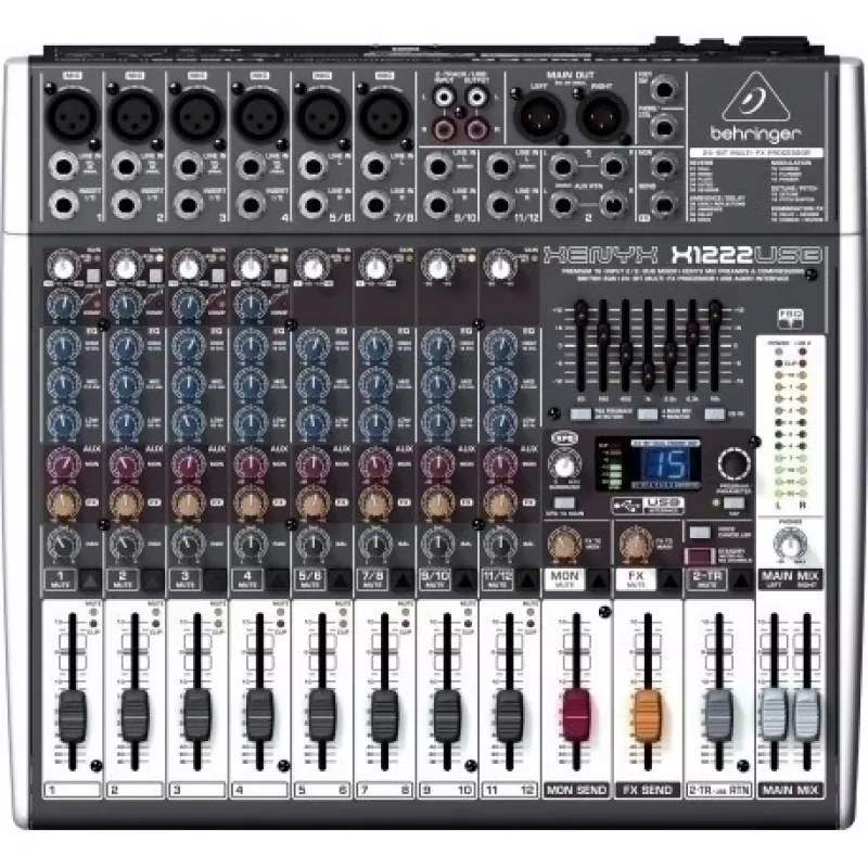 Behringer X1222USB μίκτης ήχου 4 καναλιών