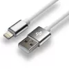everActive Καλώδιο USB Lightning 1m - λευκό, σιλικόνη, ταχεία φόρτιση, 2,4A - CBS-1IW