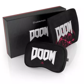 noblechairs σετ μαξιλαριών με αφρό μνήμης - DOOM Edition