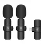 Puluz PU3150B Lavalier Ασύρματο Μικρόφωνο Lightning Type.