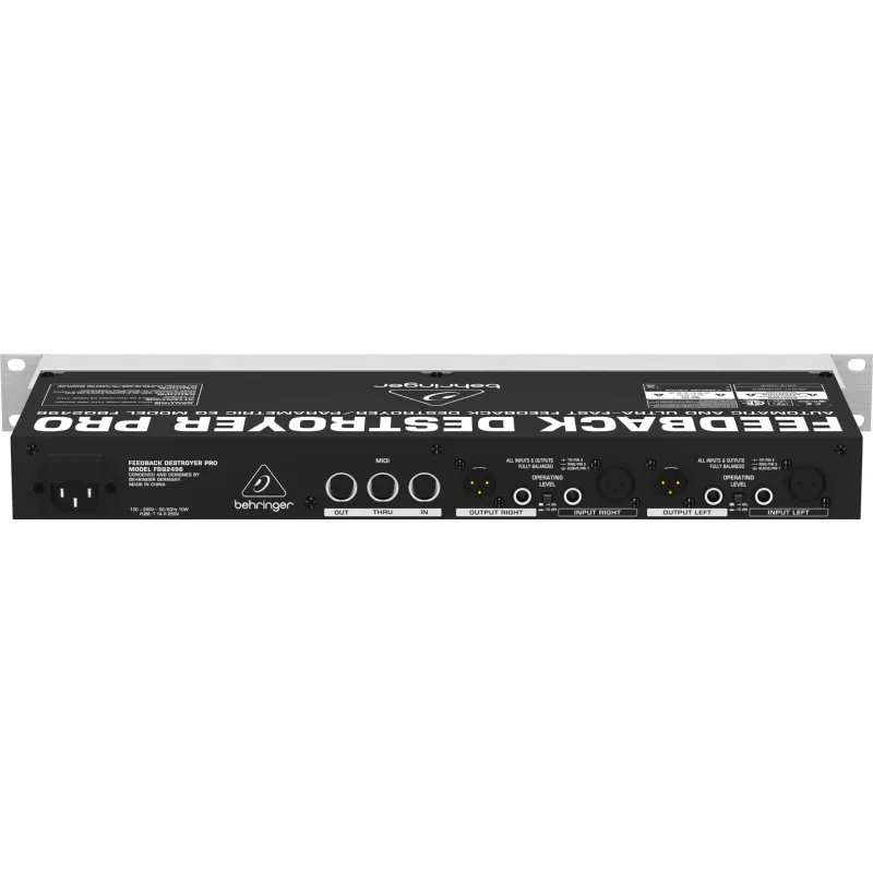 Behringer FBQ2496 Ισοσταθμιστής ήχου