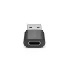 Προσαρμογέας USB Hama, βύσμα USB-A - υποδοχή USB-C, USB 3.2 Gen2, 10 Gbit/s
