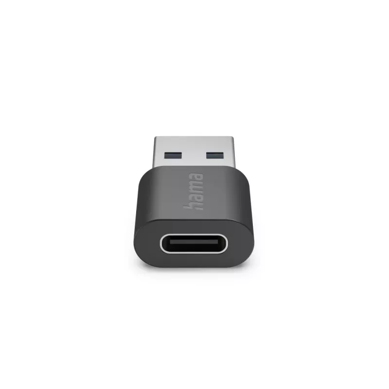 Προσαρμογέας USB Hama, βύσμα USB-A - υποδοχή USB-C, USB 3.2 Gen2, 10 Gbit/s