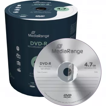 MediaRange MR442 κενά DVD 4,7 GB DVD-R 100 τεμ.