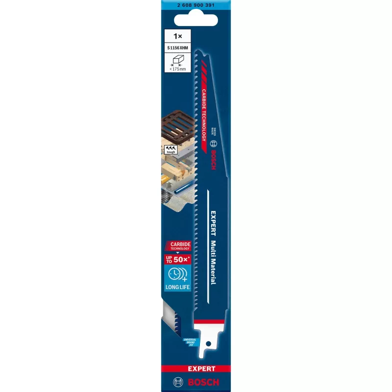Bosch S 1156 XHM Λεπίδα σπαθόσεγας Χάλυβας άνθρακα (HCS) 1 τεμ.