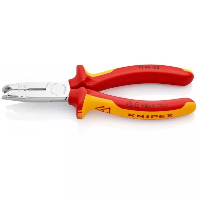 Knipex 13 46 165 Πένσα απογύμνωσης κόκκινο, κίτρινο