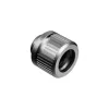 EK Water Blocks EK-Quantum Torque HDC 12 Fitting, Συσκευασία 6 τεμ., Σατινέ Τιτάνιο