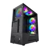 Κουτί υπολογιστή Darkflash LEO (μαύρο)