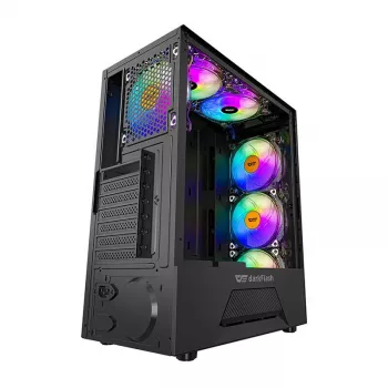 Κουτί υπολογιστή Darkflash LEO (μαύρο)