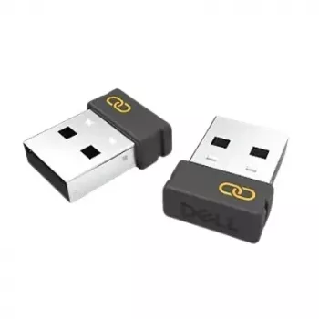 Dell WR3 Secure Link δέκτης USB για ασύρματο ποντίκι και πληκτρολόγιο, RF 2,4 GHz