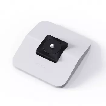 Βάση προβολέα τραπεζιού WANBO WBBA02 100×110×26 mm, μέγιστο φορτίο 1,5 kg, λευκή