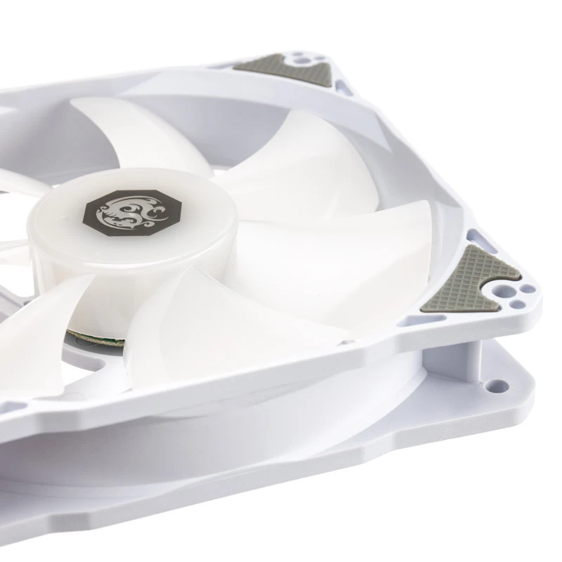 Ανεμιστήρας 120mm ARGB BitsPower Notos — λευκό, μοντέλο BPTA-FX1812NTWH-1