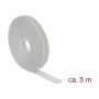 Ταινία Velcro DELOCK 18276, γκρι, 13 mm x 5 m, 1 τεμ.