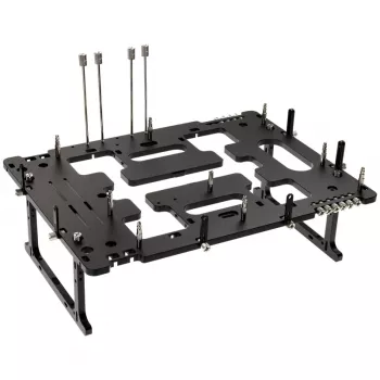 Benchtable Streacom BC1 V2 μαύρο υποστήριξη ATX αλουμίνιο