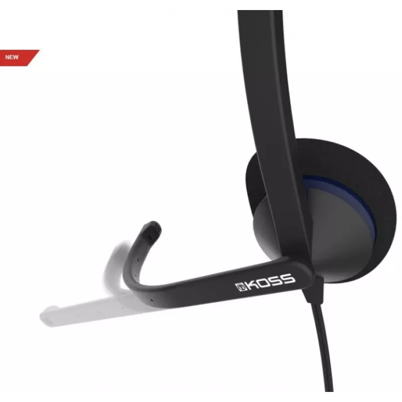 Koss CS200 USB-Headset Ενσύρματο Headband Τηλεφωνία/Μουσική USB Type-A Μαύρο