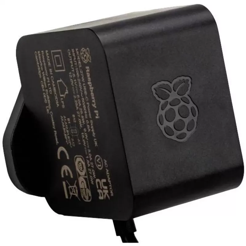 Τροφοδοτικό Raspberry SC1408 (Μοντέλο RPI5NT5AB) – συμβατό με συσκευές Raspberry Pi