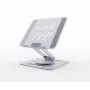 Βάση ανύψωσης notebook GEMBIRD NBS-DR1-01 – περιστρεφόμενη βάση, ρυθμιζόμενο ύψος, Space Grey