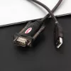 UNITEK Y-105 σειριακό καλώδιο μαύρο 1,5 m USB Type-A DB-9