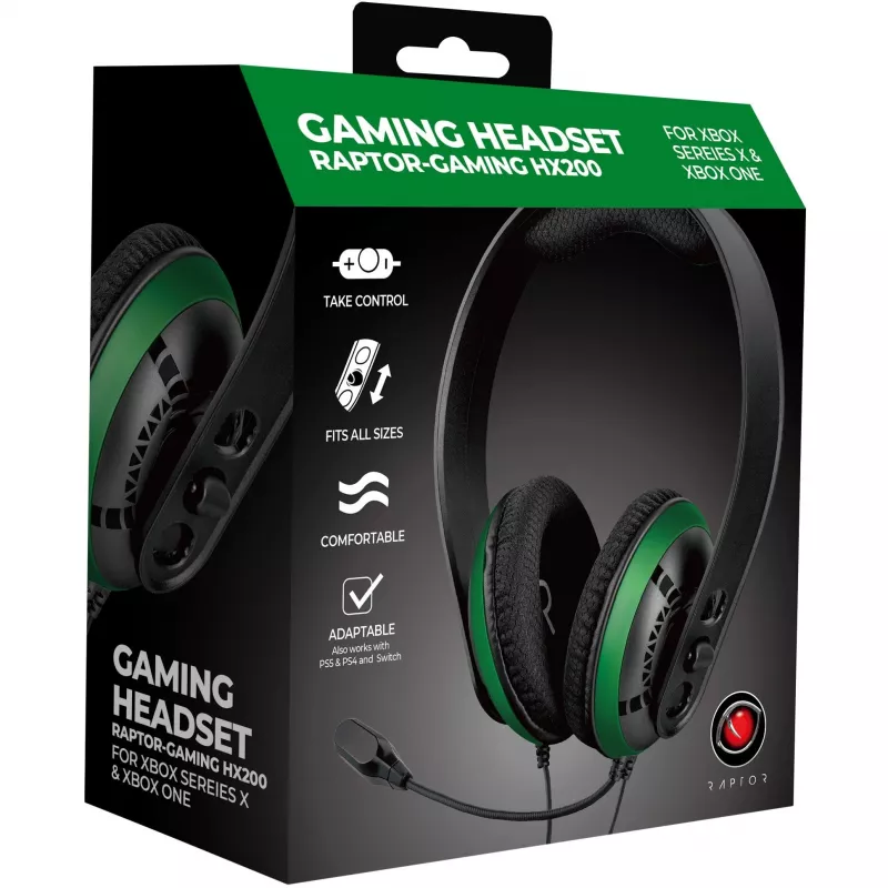Raptor Gaming ακουστικά Xbox One & Xbox