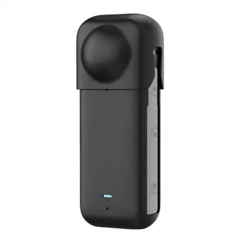Προστατευτική θήκη σιλικόνης Puluz για Insta360 X4 — μαύρη, ανθεκτικός σχεδιασμός