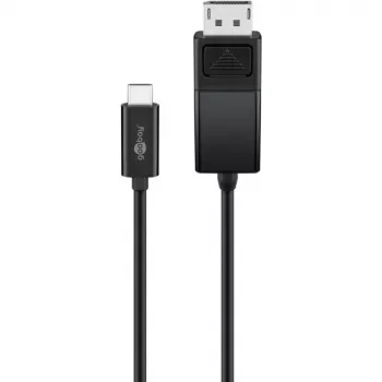 Goobay USB-C σε DisplayPort. Α/Α. Μαύρο