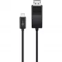Goobay USB-C σε DisplayPort. Α/Α. Μαύρο