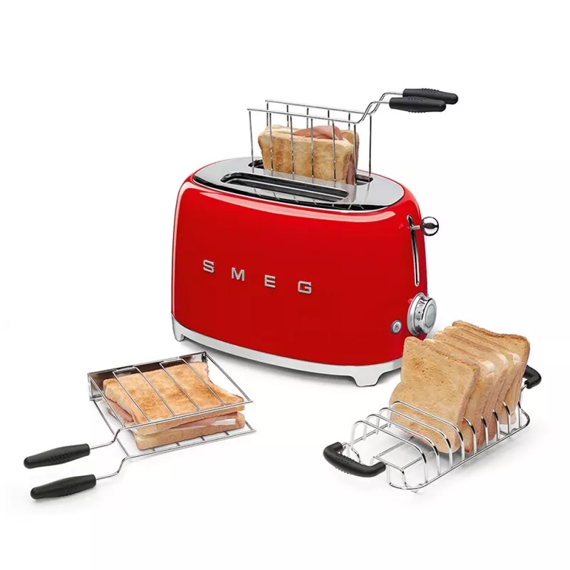 Smeg 50's Style Τοστιέρα TSF01RDEU Κόκκινο