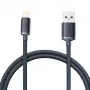 Baseus Crystal Shine καλώδιο USB σε Lightning, 2,4 A, 1,2 m (μαύρο)