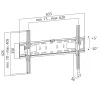 LogiLink BP0018 Βάση/Στήριγμα TV 177,8 cm (70) Μαύρο