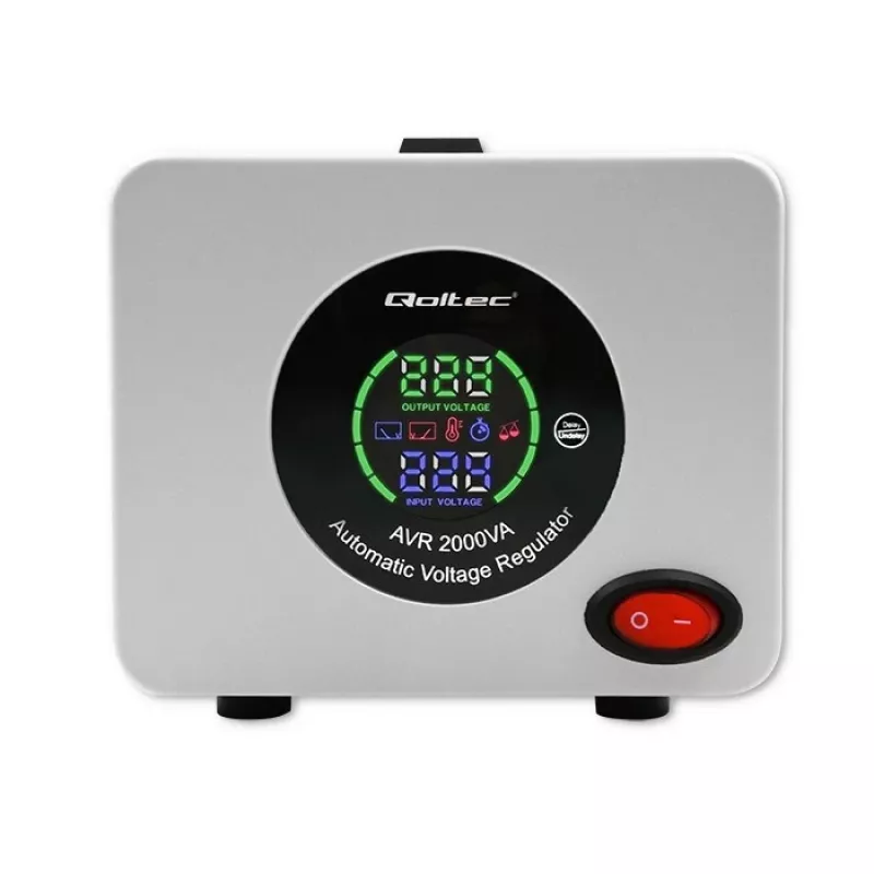 Qoltec 50724 Αυτόματος σταθεροποιητής τάσης AVR 2000VA