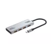 Hub USB GEMBIRD UHB-CM-U310-A4-01 — hub 4 θυρών: 1× USB 3.1 + 3× USB 2.0, μαύρο
