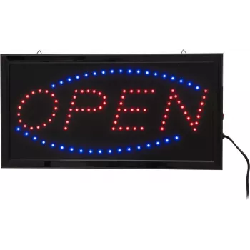 Πινακίδα LED EUROLITE OPEN 80500303 – φωτιζόμενη πινακίδα Open, κλασικός σχεδιασμός