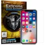 Μεμβράνη προστασίας οθόνης X-ONE Extreme Shock Eliminator για iPhone X — μαύρο, αντι-κραδασμική, ανθεκτική