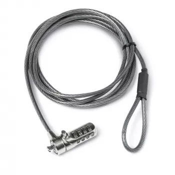 Κλειδαριά συνδυασμού DICOTA Stand-alone Notebook Security Pro μαύρο ανοξείδωτο ατσάλι