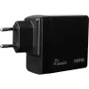 Φορτιστής PD INTER-TECH PD-3100 100W USB-C μαύρο γρήγορο τροφοδοτικό
