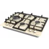 Gorenje GW6D42CLI Εστία Μπεζ Εντοιχιζόμενη 60 cm Αερίου 4 Ζώνη(-ες)