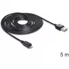 Καλώδιο DeLOCK EASY-USB 2.0-A σε Micro-B 5m