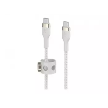 Belkin BOOSTCHARGE PRO Flex Καλώδιο USB 3 m USB 2.0 USB C λευκό (CAB011BT3MWH)