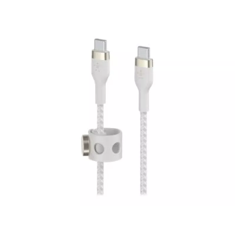 Belkin BOOSTCHARGE PRO Flex Καλώδιο USB 3 m USB 2.0 USB C λευκό (CAB011BT3MWH)