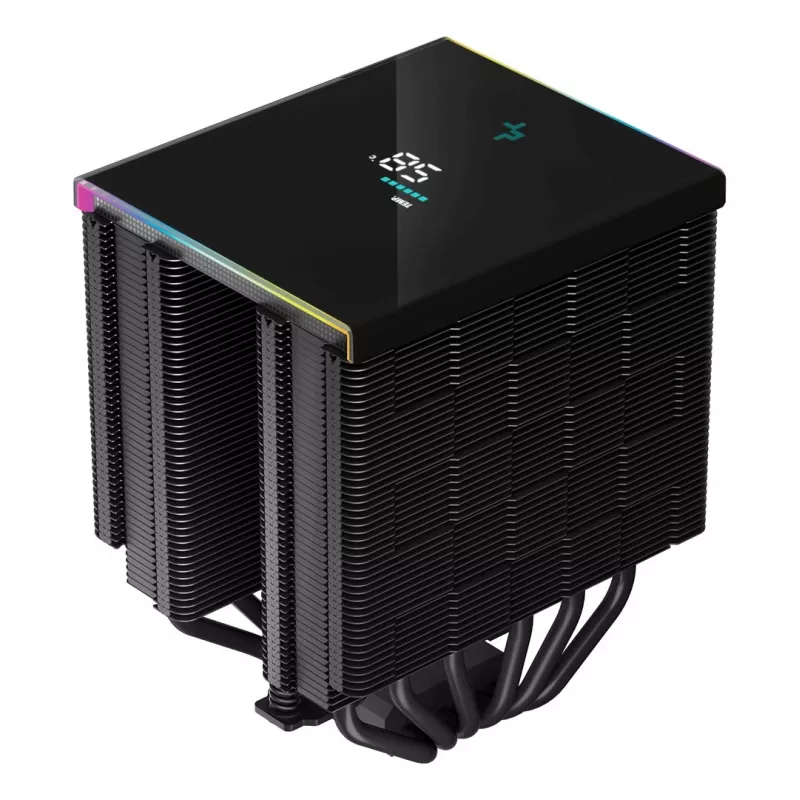 DeepCool AK620 DIGITAL Ψύκτρα επεξεργαστή αέρα 12 cm Μαύρο 1 τεμ.