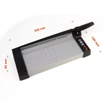 Peach PC300-01 κοπτικό χαρτιού με μοχλό A4, αλουμινίου