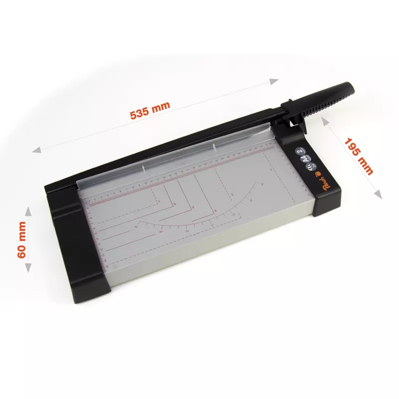 Peach PC300-01 κοπτικό χαρτιού με μοχλό A4, αλουμινίου